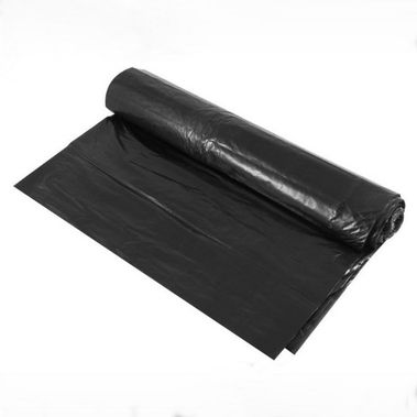 Мешок для мусора ПВД, 220л, черный (70мкм)